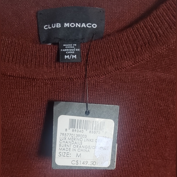 CLUB MONACO Sweater - Picture 3 of 5